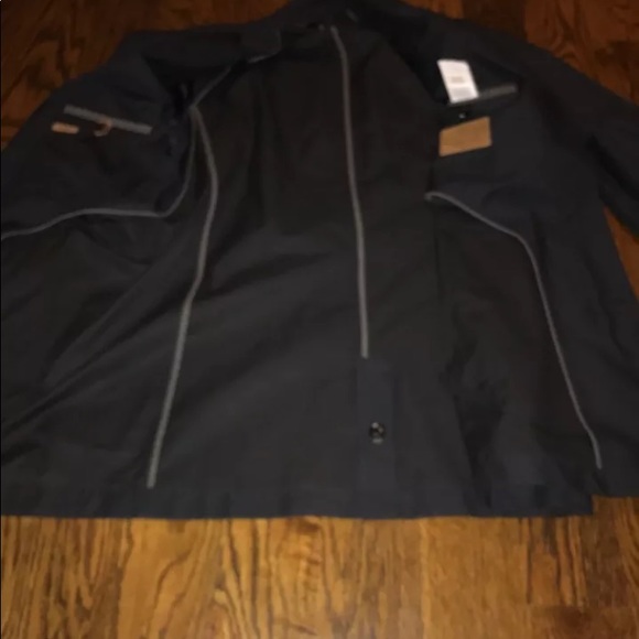 Ermenegildo Zegna Unlined Unstructured Navy coat - Picture 8 of 8